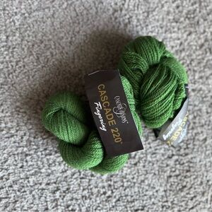 Cascade 220 Fingering Yarn (2 skeins)